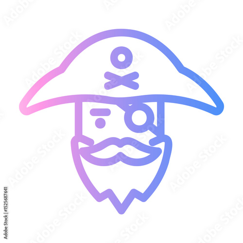 legend Line Gradient Icon
