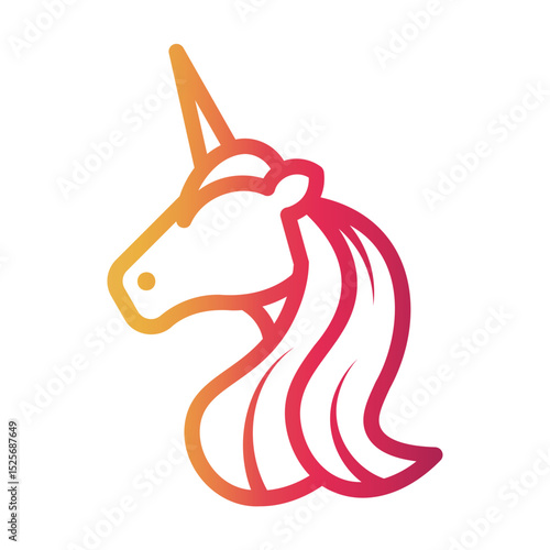 legend Line Gradient Icon