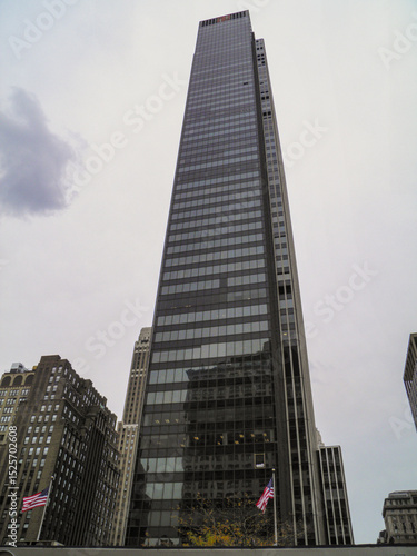 Skyscraper in Midtown Manhattan, New York City - October 19, 2010