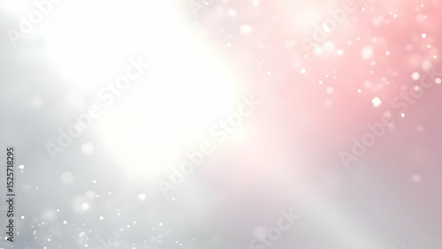 Shimmering Silver and Pink Sparkle Background