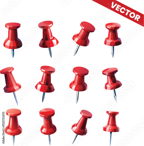 Pins Set Office Stationery