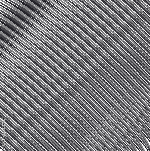 Striped metallic texture with diagonal grey stripes.