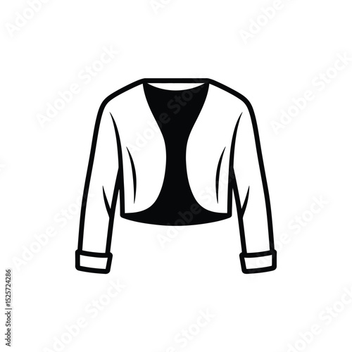 Stylish Womens Cropped Bolero Jacket