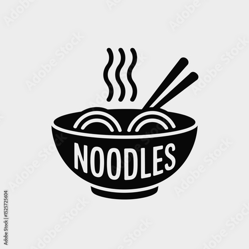 Delicious Noodle Dish with Chopsticks
