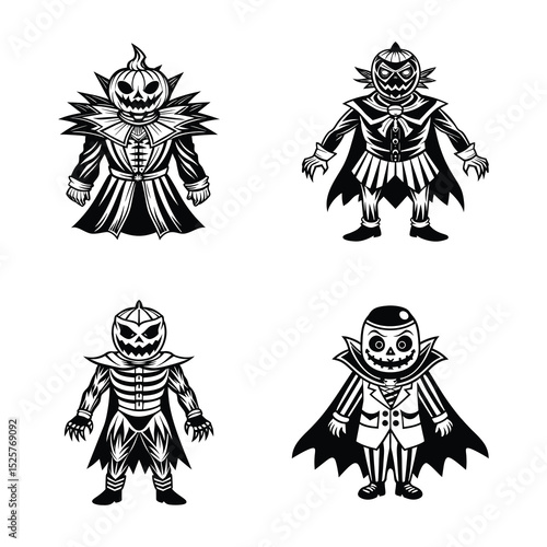 halloween Costume Contests Vector