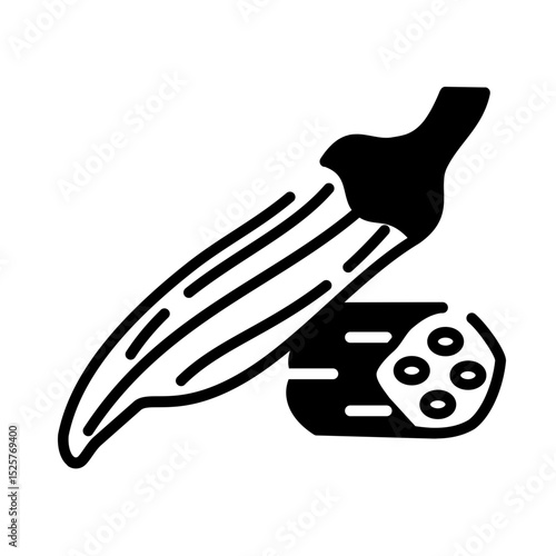 bitter melon icon	