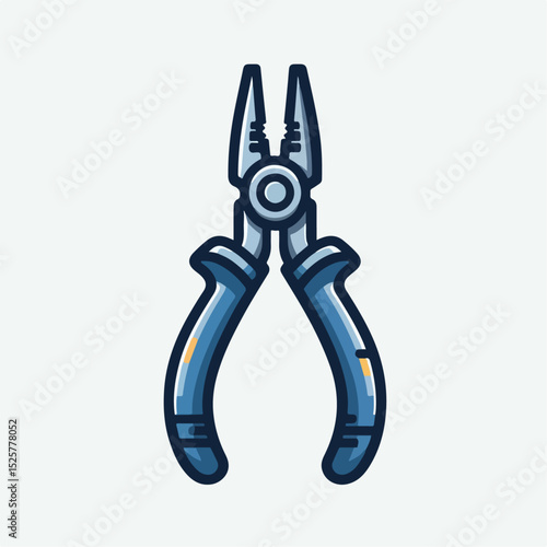 pliers vector illustration