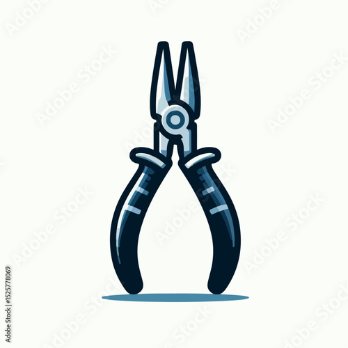 pliers vector illustration