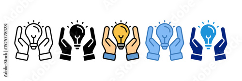 Idea Icon Element For Design