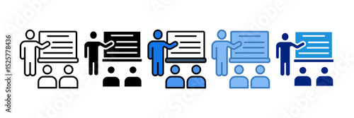 Training Icon Element For Design