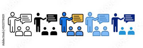 Mentorship Icon Element For Design