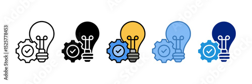 Creativity Icon Element For Design