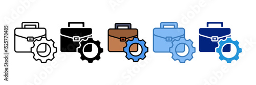 Work Experiences Icon Element For Design