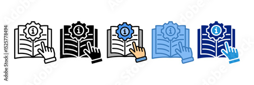 Instructions Icon Element For Design