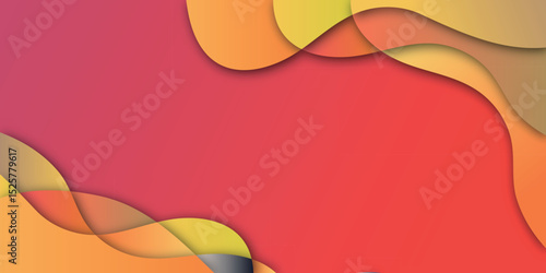 オレンジ　和柄　秋　背景	