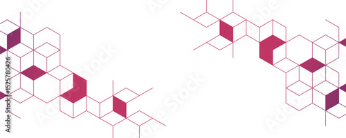 Graphic design element and abstract geometric background.	