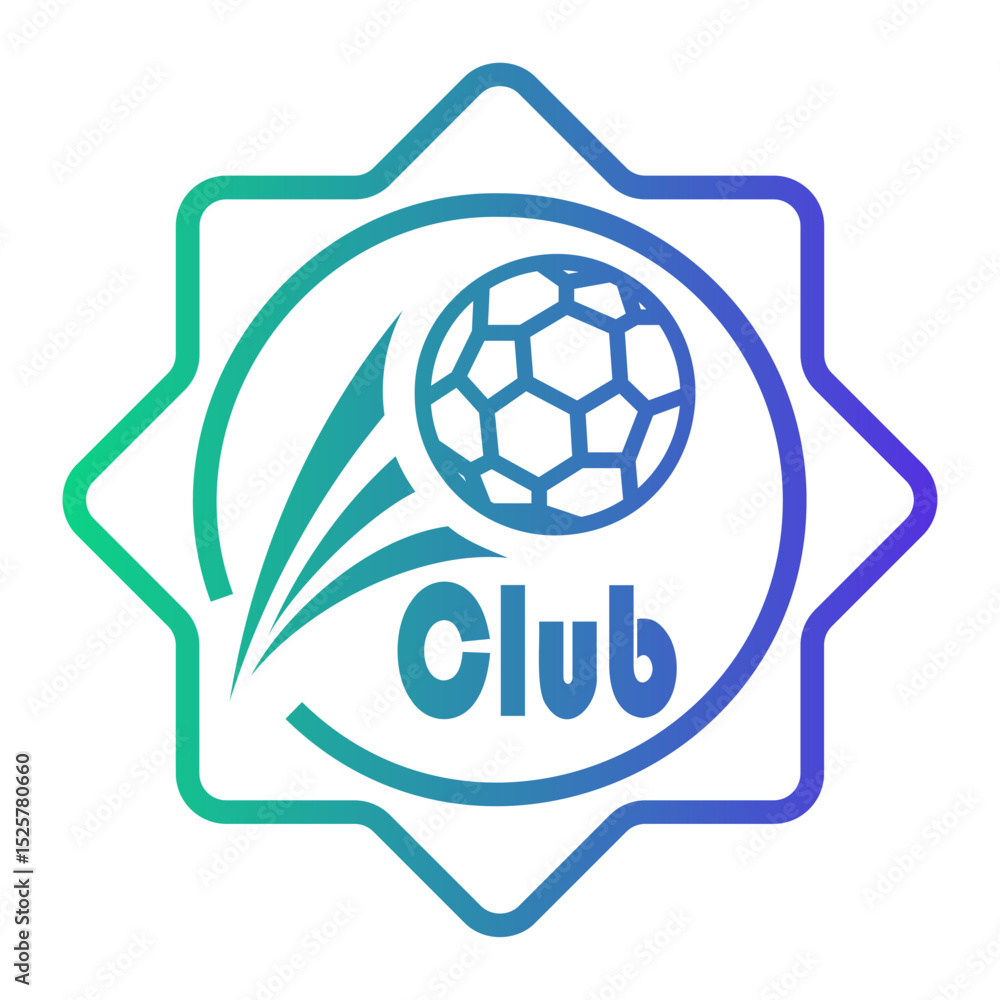 Obraz premium sport Line Gradient Icon