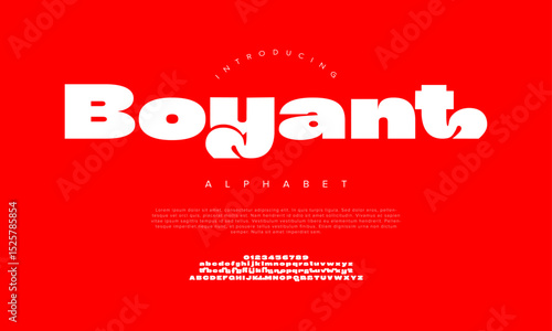 Bold and playful sans serif font with a fun and rounded look, perfect for modern branding and headline designs