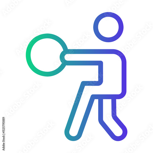 sport Line Gradient Icon