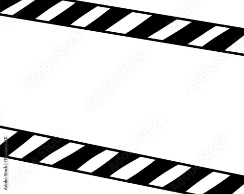 displays clipper board lines in black and white