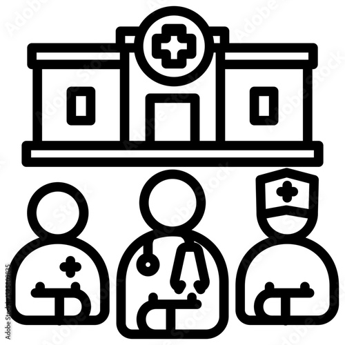 Medical Team Icon