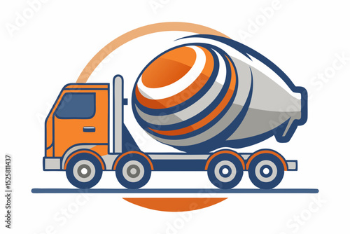 cement mixer truck swirl drum
