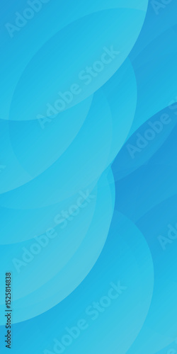 青　和柄　模様　円　背景