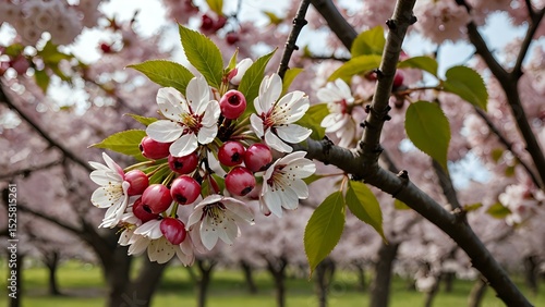apple tree blossom