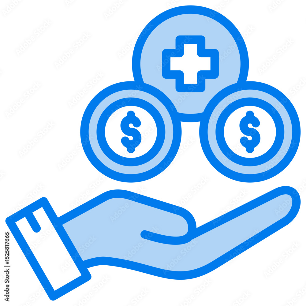 Obraz premium Cost Icon