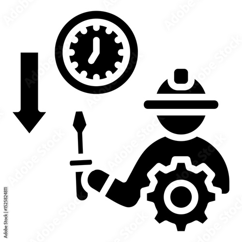 Down Time Icon
