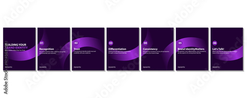 Carousel Design Template, Instagram and LinkedIn post Business Template.