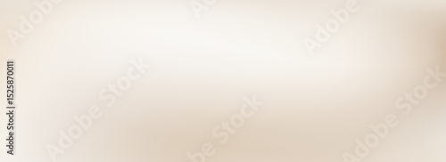 Wallpaper Mural Smooth wavy beige gradient background. Silky nude color texture for banner, presentation, flyer, graphic design. Soft neutral liquid wallpaper. Vector abstract blurred fawn pearl backdrop cover Torontodigital.ca