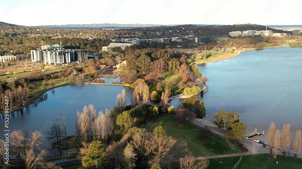 Aerial Drone Video Wagga Wagga Marrambidya Wetlands Aerial Drone Video Wagga Wagga Marrambidya Wetlands