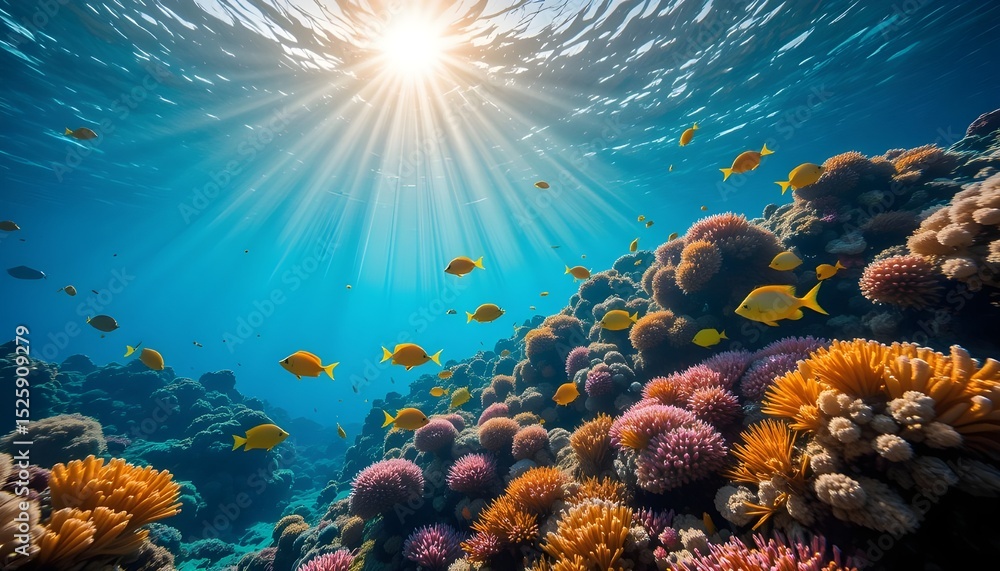 Fototapeta premium coral reef in the red sea