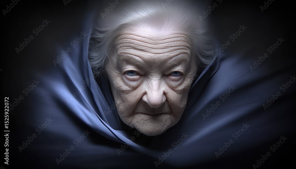 Portrait of an older woman Portrait of an older woman
