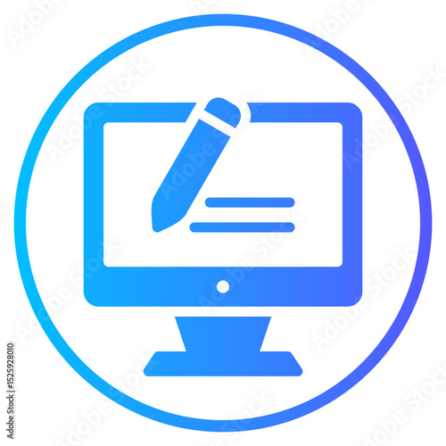 content creator gradient icon
