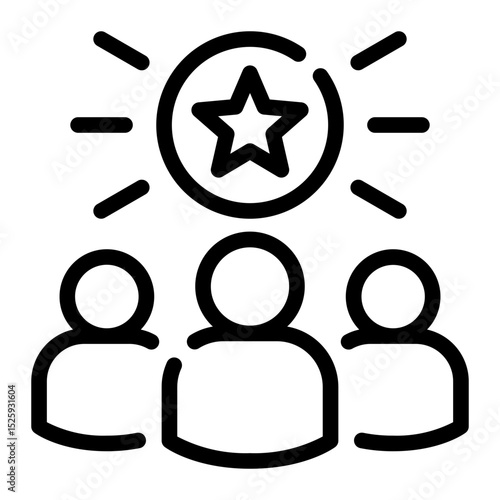 popularity line icon