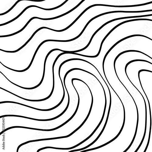 in is a vector illustration image with a wavy line pattern that follows the flow