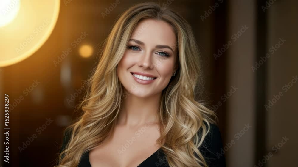 Smiling woman portrait Smiling woman portrait