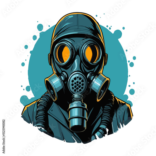 GAS MASK VECTOR