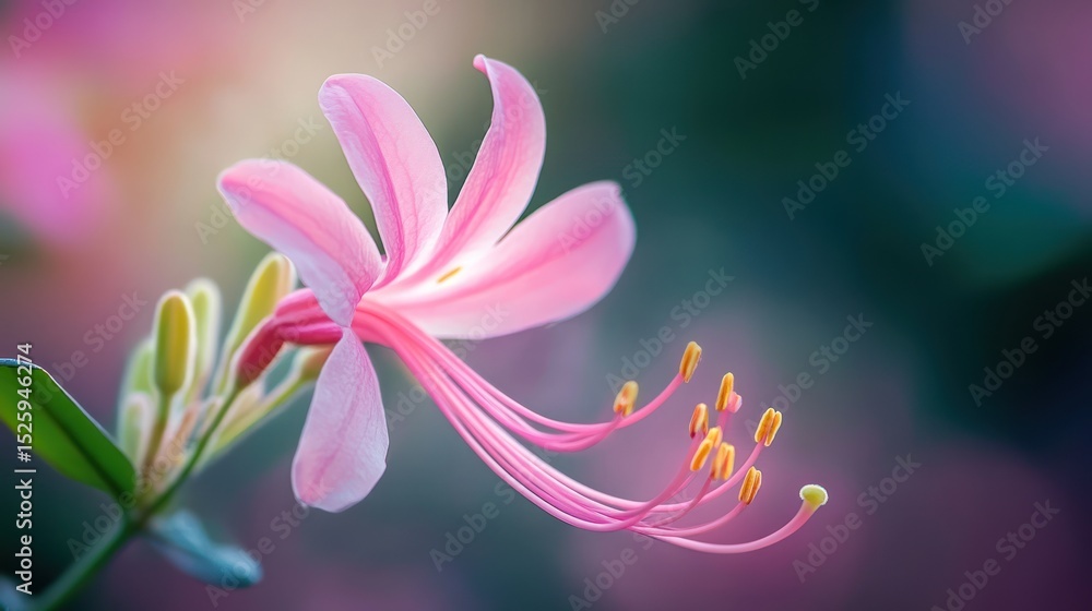 Delicate Pink Flower Close-Up Photography Delicate Pink Flower Close-Up Photography