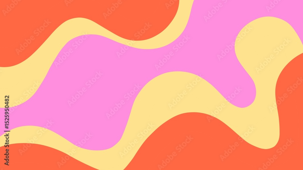 Fototapeta premium Cute aesthetic colorful abstract background