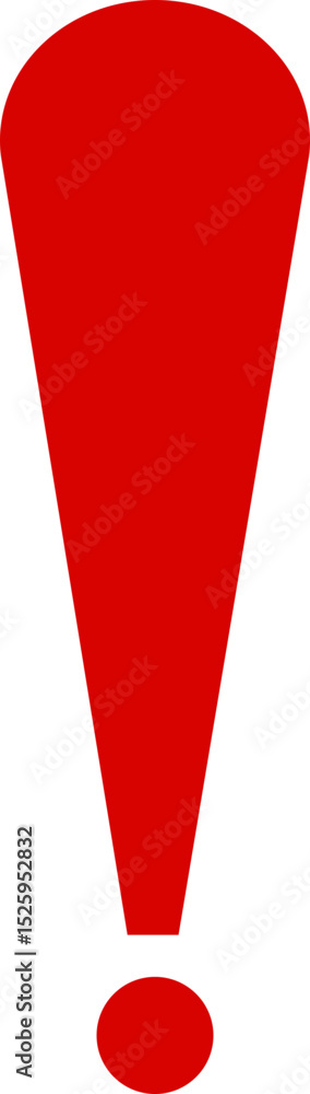 Obraz premium Exclamation mark icon isolated on transparent background. Precautions circle symbol design. Emergency Warning Sign vector illustration. Speech bubble with exclamation mark.