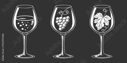 Two elegant champagne glasses filled with sparkling bubbly on a clean white background