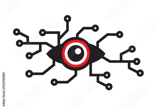 Mysterious eye on electronics access line