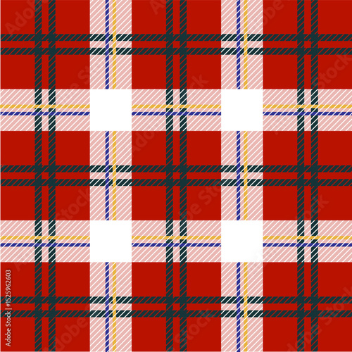 Traditional tartan pattern, tartan pattern, fabric newly developed vector,Seamless pattern