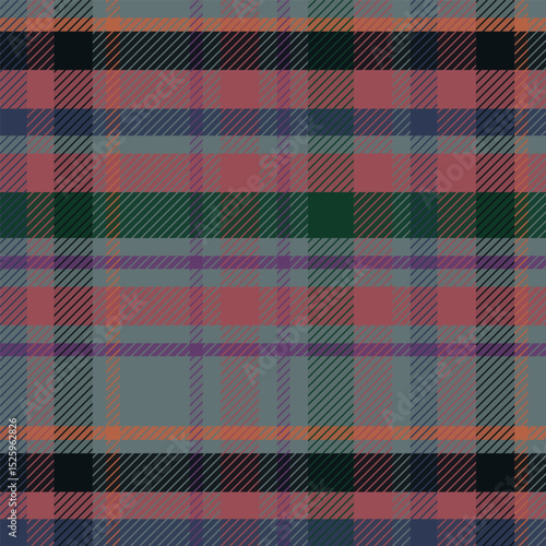 Traditional tartan pattern, tartan pattern, fabric newly developed vector,Seamless pattern