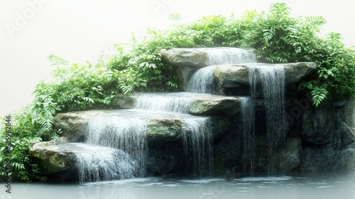 Serene Waterfall Oasis: A Tranquil Escape