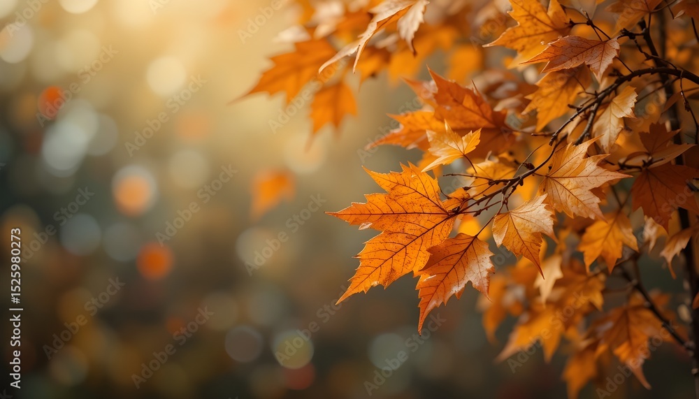 Warm Autumn Leaves Background with Rich Orange, Red, and Brown Tones Warm Autumn Leaves Background with Rich Orange, Red, and Brown Tones
