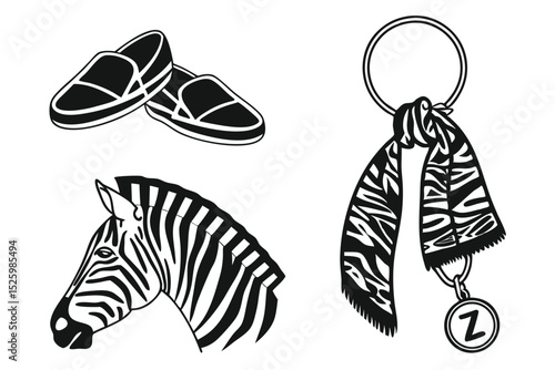 zebra vector illustration